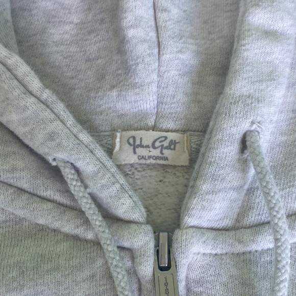 Brandy Melville Cropped Zip Up - Picture 3 of 7